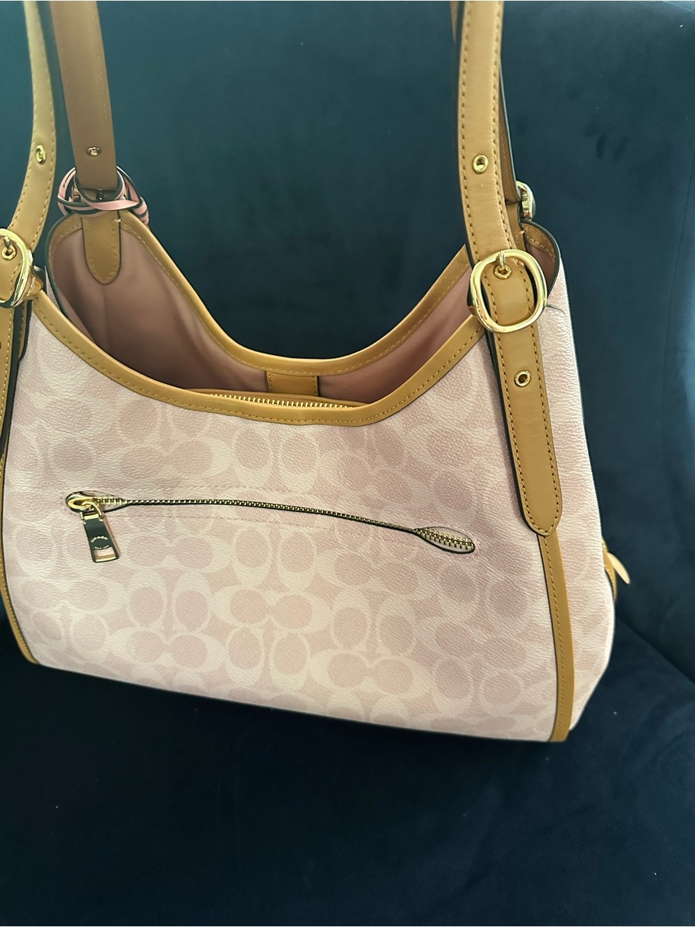 Coach Powder Pink Erin Bag - Picture 9 of 11